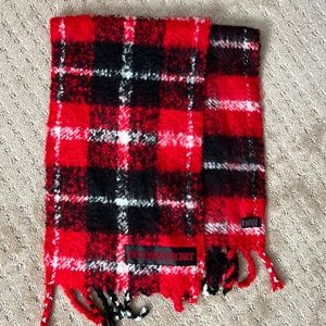 Black red and white Victoria’s Secret scarf